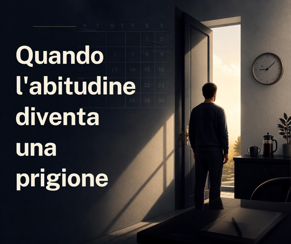 Quando l'abitudine diventa una prigione quando l